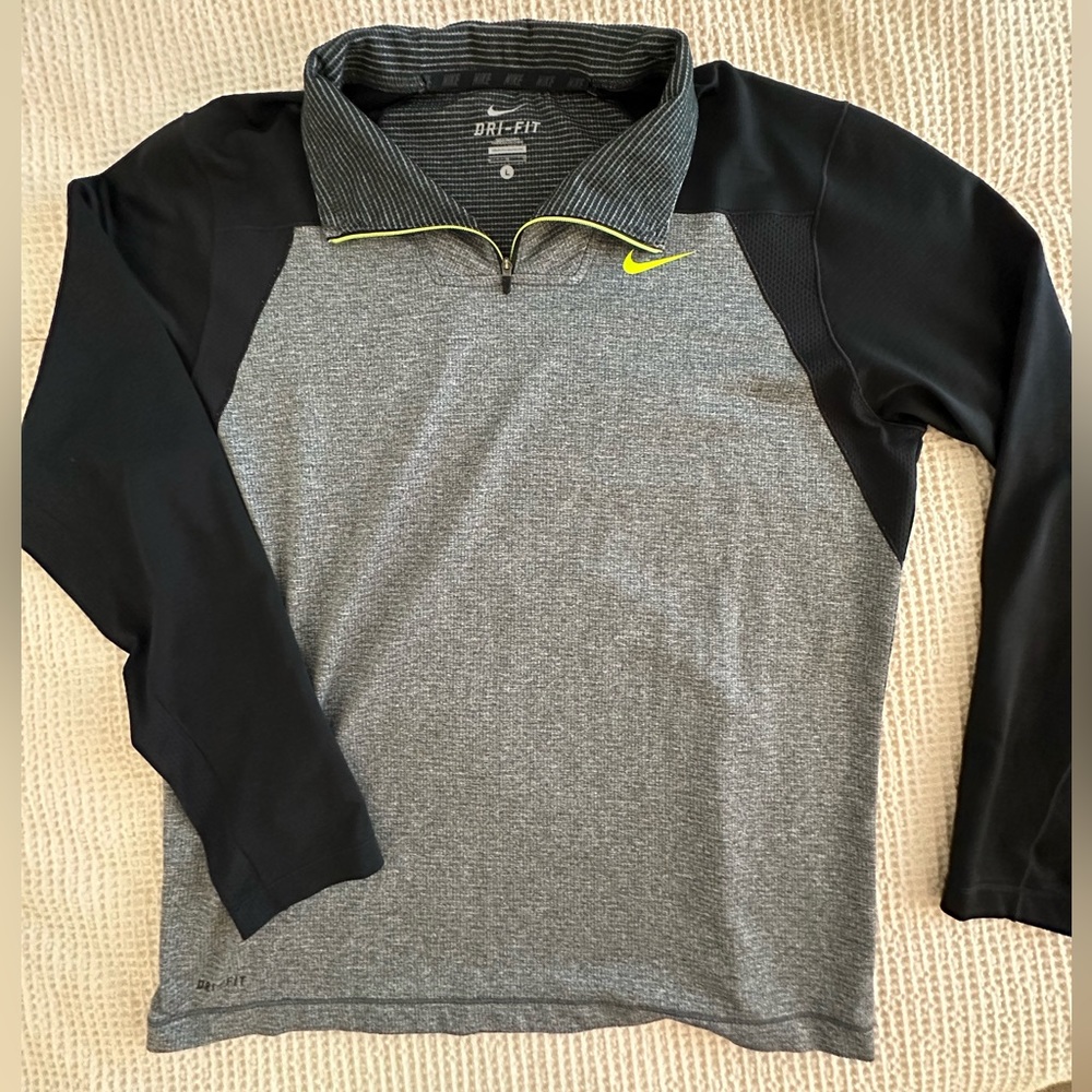 Men’s Nike Dri-Fit quarter zipper long sleeve